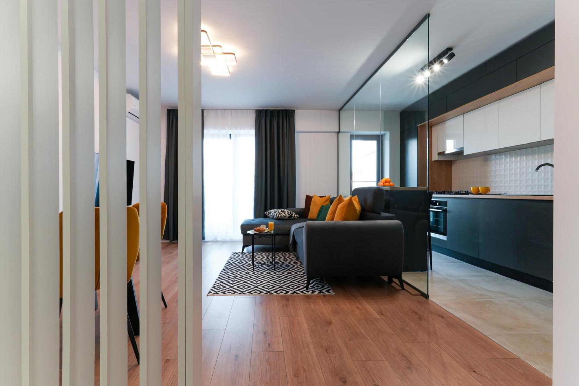 Sandra - Park-View Apt With Balcony & Parking Bucarest Exterior foto