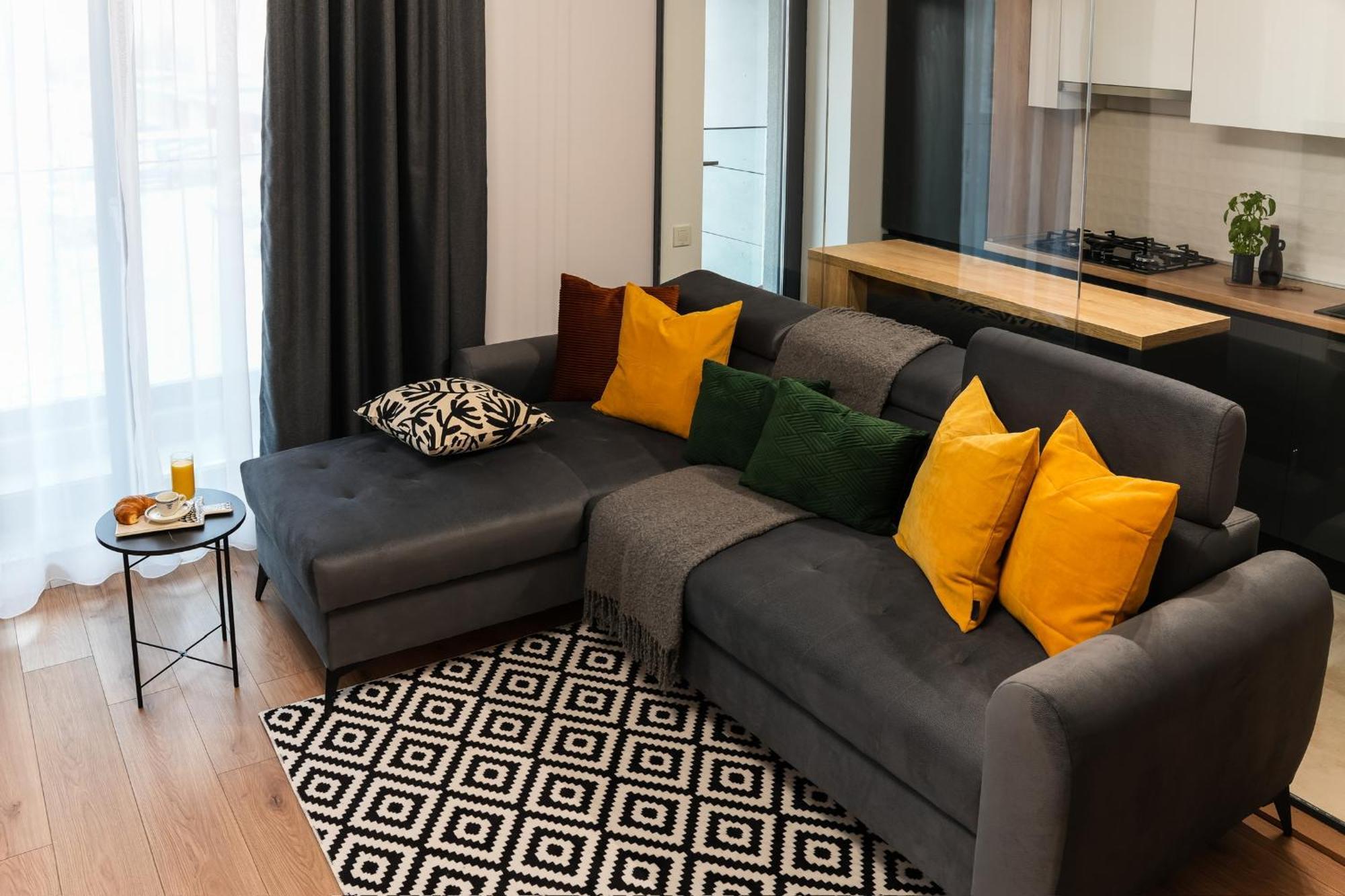 Sandra - Park-View Apt With Balcony & Parking Bucarest Exterior foto
